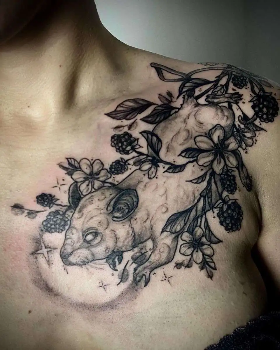 Tatouage par Le labo d'elo Copyright Calvanostra