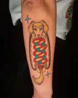 Tatouage par Zaza Del Rey Copyright Calvanostra