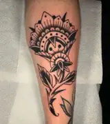 Tatouage par Zaza Del Rey Copyright Calvanostra