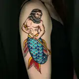 Tatouage par Zaza Del Rey Copyright Calvanostra