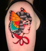 Tatouage par Zaza Del Rey Copyright Calvanostra