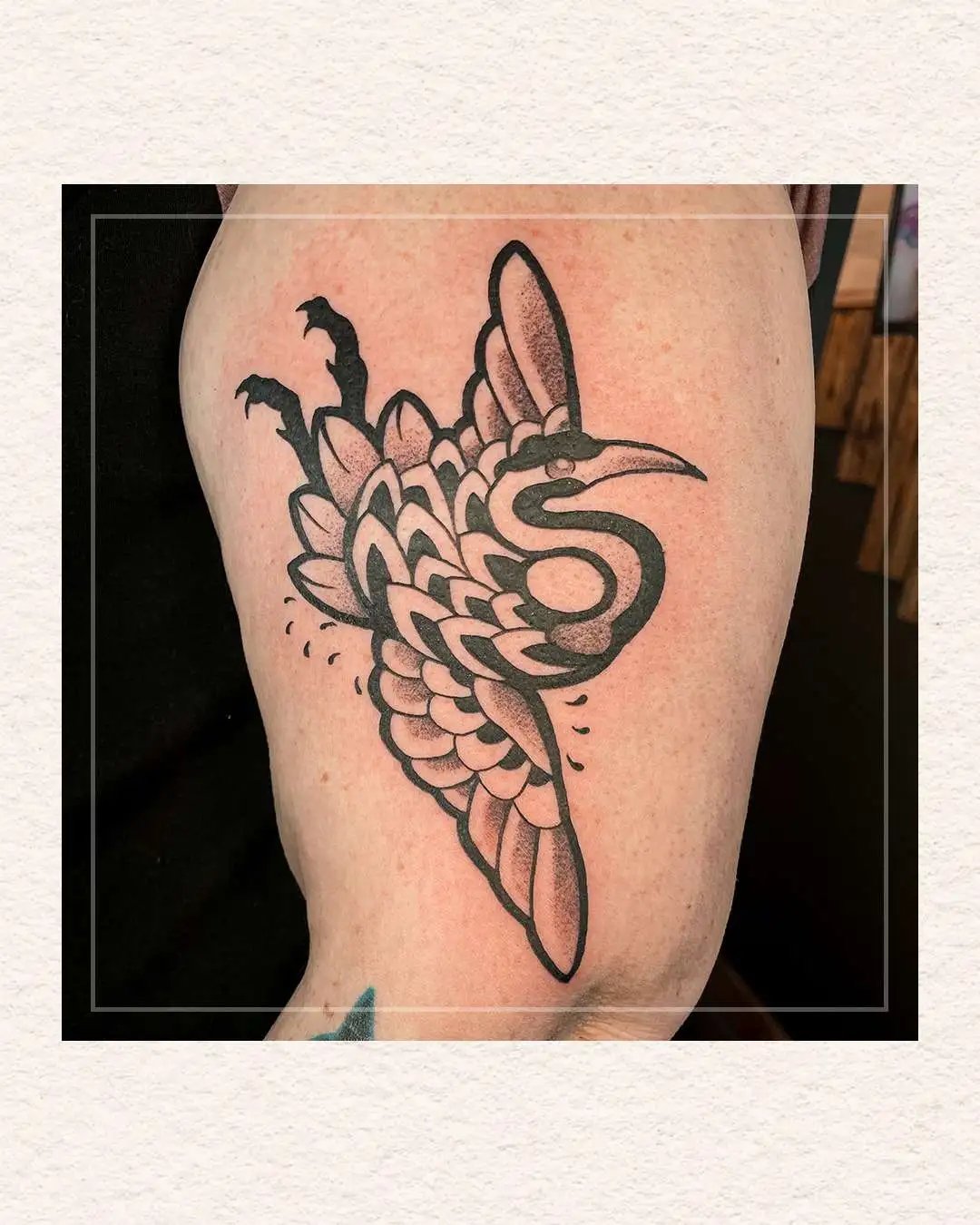 Tatouage par La dame aux serpents Copyright Calvanostra