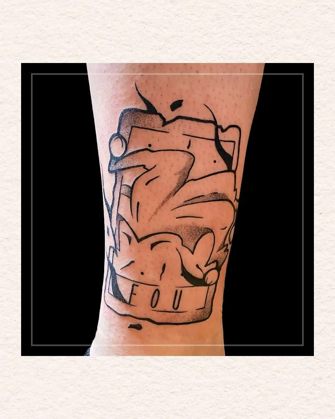 Tatouage par La dame aux serpents Copyright Calvanostra