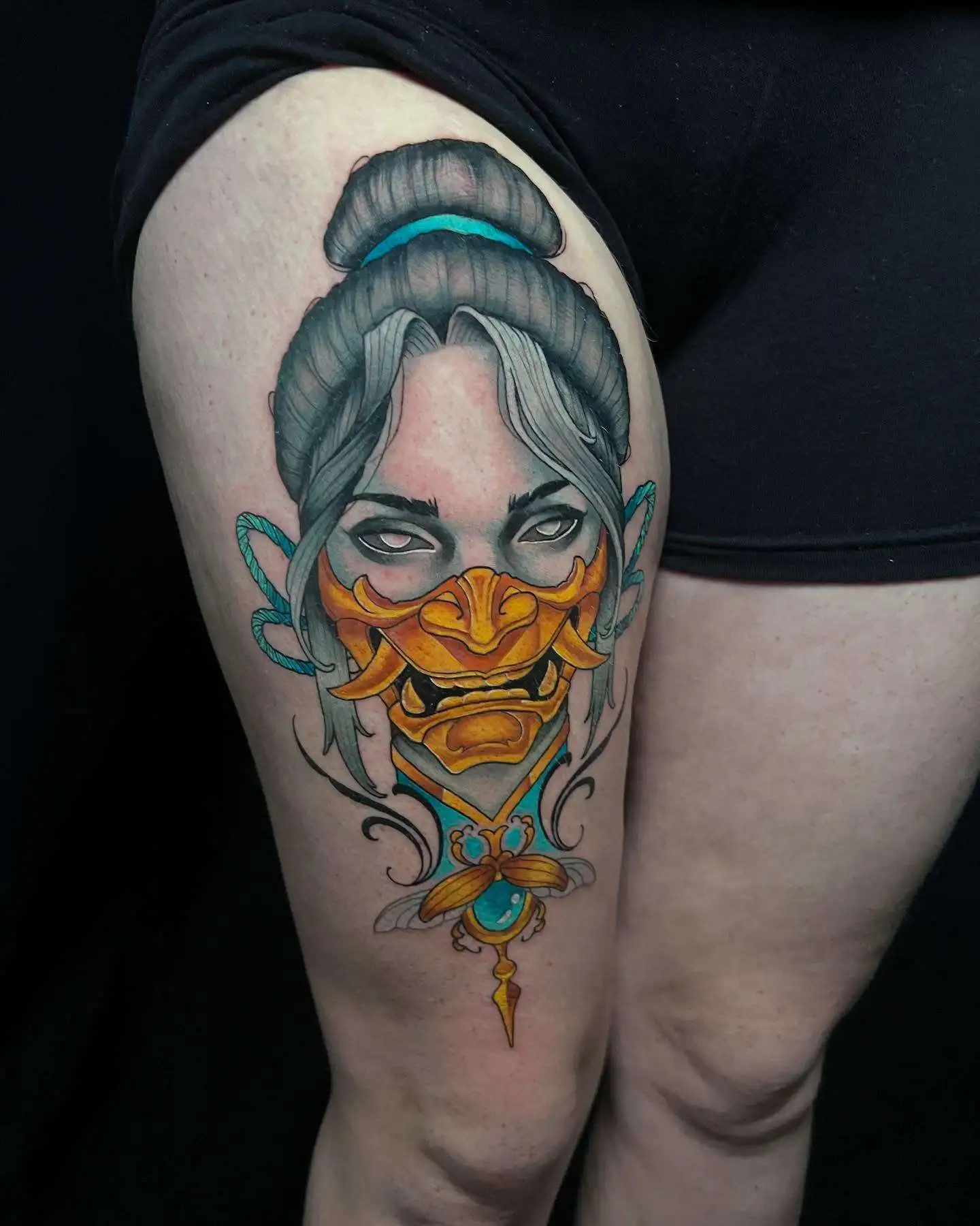 Tatouage par Kid Baz Copyright Calvanostra