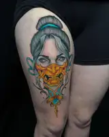 Tatouage par Kid Baz Copyright Calvanostra