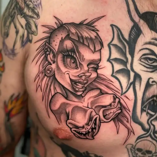 Tatouage par MAD Copyright Calvanostra