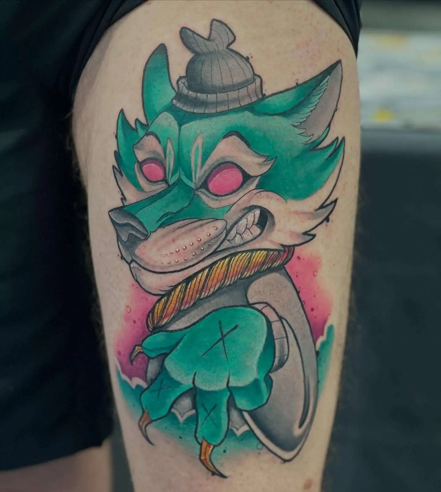 Tatouage par Kid Baz Copyright Calvanostra