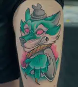 Tatouage par Kid Baz Copyright Calvanostra