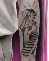 Tatouage par Boris le Piaf Copyright Calvanostra