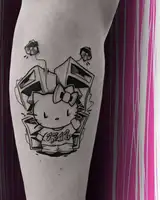 Tatouage par Boris le Piaf Copyright Calvanostra