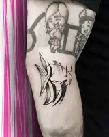 Tatouage par Boris le Piaf Copyright Calvanostra