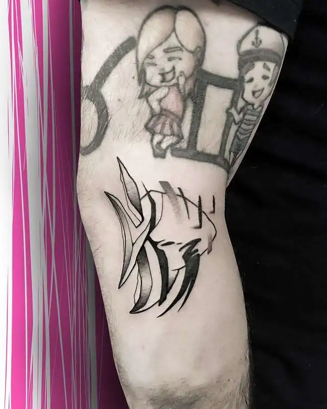 Tatouage par Boris le Piaf Copyright Calvanostra