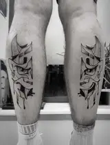 Tatouage par Boris le Piaf Copyright Calvanostra