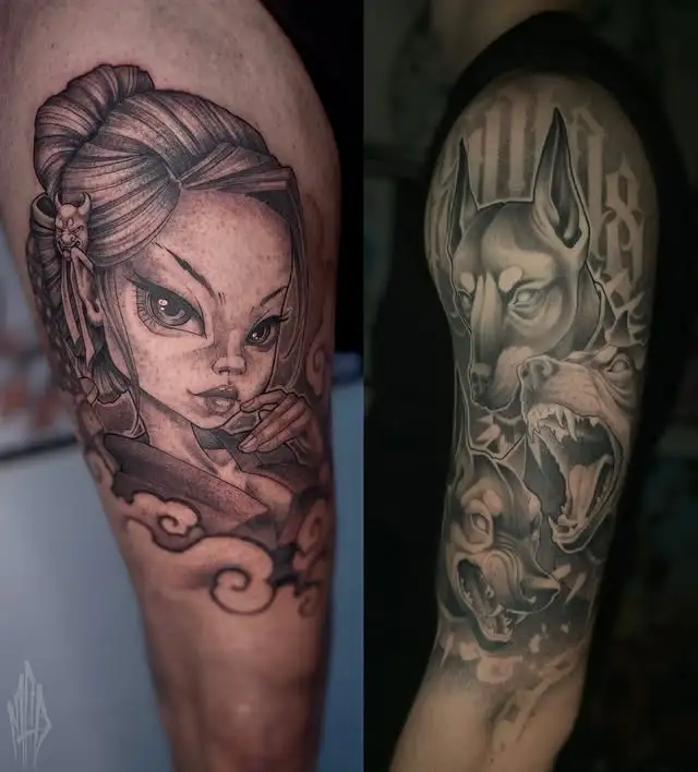 Tatouage par MAD Copyright Calvanostra