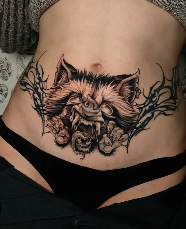 Tatouage par MAD Copyright Calvanostra