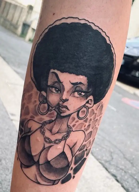 Tatouage par chaton-genial Copyright Calvanostra