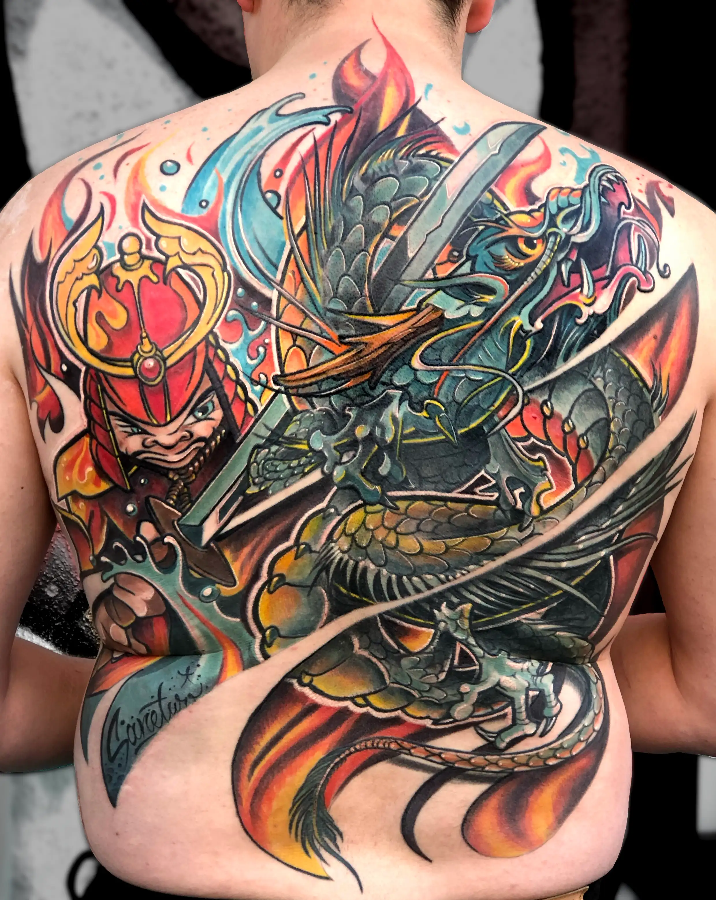 Tatouage par Sane2 Copyright Calvanostra