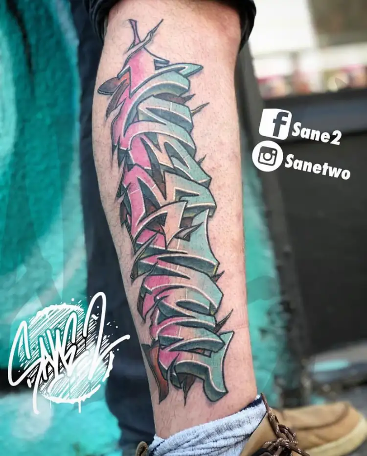 Tatouage par Sane2 Copyright Calvanostra