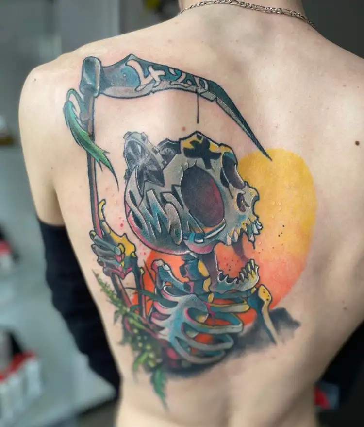 Tatouage par Sane2 Copyright Calvanostra