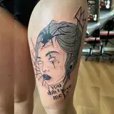 Tatouage par Lady Venus Copyright Calvanostra