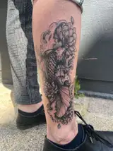 Tatouage par Le labo d'elo Copyright Calvanostra