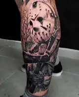 Tatouage par Ivan V Cruz Copyright Calvanostra