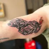 Tatouage par Karl Copyright Calvanostra