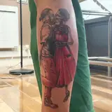 Tatouage par Karl Copyright Calvanostra