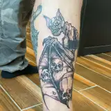 Tatouage par Karl Copyright Calvanostra