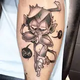 Tatouage par Kid Baz Copyright Calvanostra