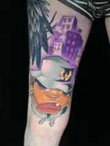 Tatouage par Kid Baz Copyright Calvanostra