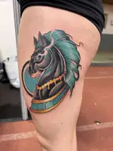 Tatouage par Kid Baz Copyright Calvanostra