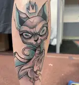 Tatouage par Kid Baz Copyright Calvanostra